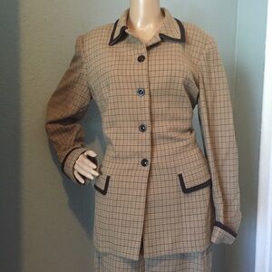 Liz Claiborne Jacket and Wool Skirt Suit